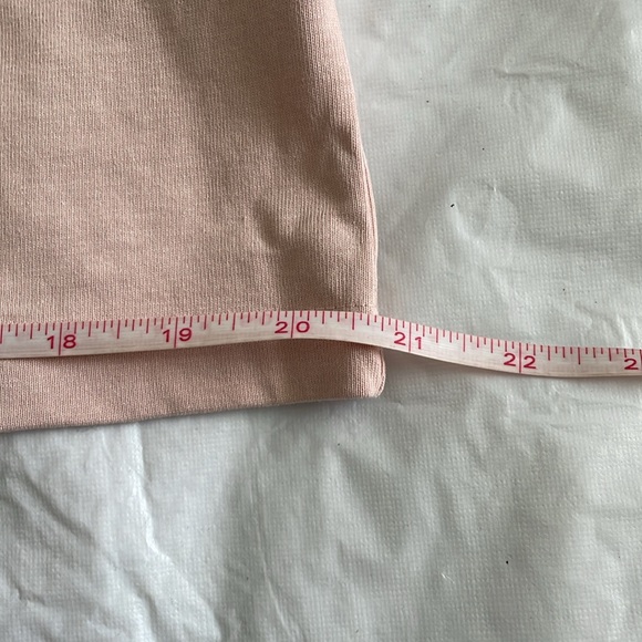 ZARA Premium Cotton T-Shirt Color- Beige/Pink Size-Large NWT - Picture 15 of 16